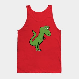 A cute T-Rex Tank Top